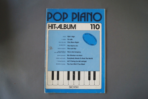 Pop Piano Hit-Album Heft 110 Notenheft