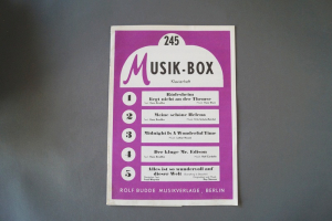 Musik-Box Heft 245 Notenheft