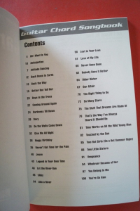 Carly Simon - Guitar Chord Songbook Songbook Notenbuch Vocal Guitar Chords