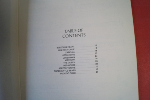 Jimi Hendrix - War Heroes (alte Ausgabe) Songbook Notenbuch Vocal Guitar