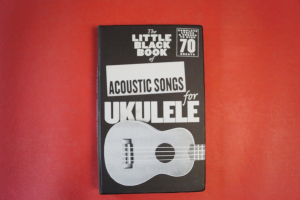 Little Black Songbook: Acoustic Songs for Ukulele Songbook Vocal Ukulele Chords