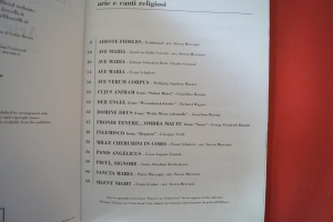 Andrea Bocelli - Arie Sacre Songbook Notenbuch Piano Vocal