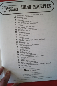 Irish Favorites Songbook Notenbuch Easy Keyboard Vocal