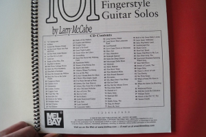 101 Easy Fingerstyle Guitar Solos (mit CD) Gitarrenbuch