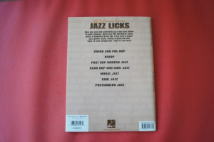 101 Must Know Jazz Licks (mit CD) Gitarrenbuch