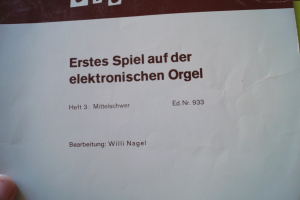 Orgelstudio diverse Ausgaben (8 Stück) Klavierbücher