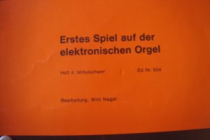 Orgelstudio diverse Ausgaben (8 Stück) Klavierbücher