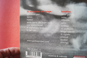 Gotan Project - La Ravancha del Tango / Lunático Songbook Notenbuch Piano Vocal Guitar PVG