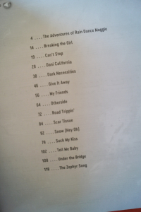 Red Hot Chili Peppers - Deluxe Guitar Play along (mit Audiocode) Songbook Notenbuch Vocal Guitar