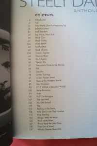 Steely Dan - Anthology (revised) Songbook Notenbuch Piano Vocal Guitar PVG