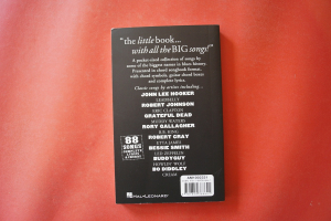 Little Black Songbook: The Blues Songbook Vocal Guitar Chords