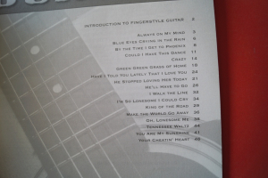 Fingerpicking Country Songbook Notenbuch Vocal Guitar