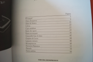 Paco de Lucia - Lo Major de Songbook Notenbuch Vocal Guitar