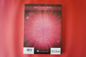 Modern Love Songs Songbook Notenbuch Piano Vocal Guitar PVG