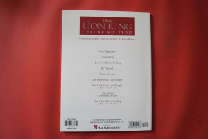 The Lion King Deluxe Edition Songbook Notenbuch Piano Vocal Guitar PVG