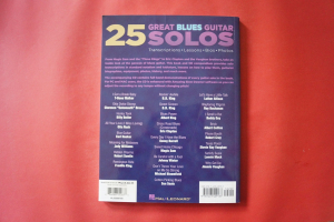 25 Great Blues Guitar Solos (mit CD) Songbook Notenbuch Guitar