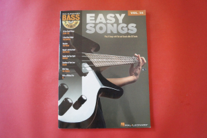 Easy Songs (mit CD) (Hal Leonard Bass Play-Along) Bassbuch