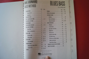 Blues Bass (Hal Leonard Bass Method, mit CD) Bassbuch