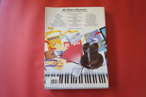 100 Musical Memories Songbook Notenbuch Piano Vocal Guitar PVG