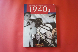 100 Years of Popular Music: The 40s Vol. 1 (neuere Ausgabe) Songbook Notenbuch Piano Vocal Guitar PVG