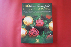 100 Most Beautiful Christmas Songs Songbook Notenbuch Piano Vocal Guitar PVG