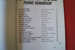 The Rock n Roll Piano Songbook Songbook Notenbuch Piano Vocal Guitar PVG
