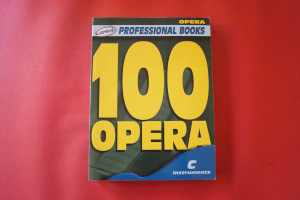Professional Books: 100 Opera Songbook Notenbuch C-Instruments