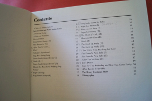 Benny Goodman - Jazz Masters Songbook Notenbuch Bb-Clarinet