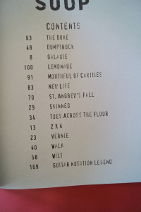 Blind Melon - Soup Songbook Notenbuch Vocal Guitar