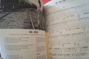 Christophe Maé - Je veux du bonheur Songbook Notenbuch Piano Vocal Guitar PVG