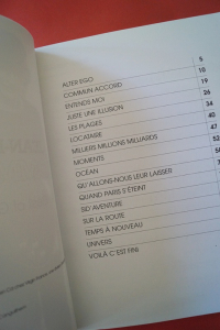 Jean-Louis Aubert - Comme on a dit (Best of) Songbook Notenbuch Vocal Guitar