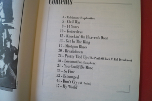 Guns n Roses - Use Your Illusion Vol. 2 Songbook Notenbuch Vocal Easy Guitar