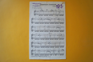 Einzelnoten: Chanson d´Amour (Sharklin)