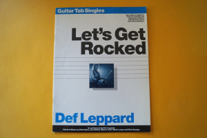 Einzelnoten: Let´s get rocked (Guitar Tab Singles, Def Leppard)