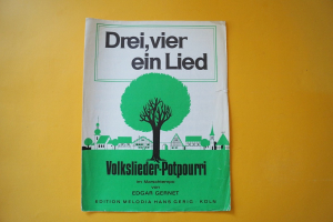 Einzelnoten: Drei vier ein Lied (Gernet)