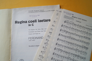 Regina coeli laetare in C (Schubert)