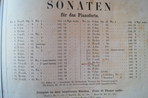 Sonaten für das Pianoforte (Beethoven)