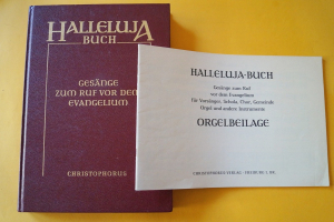 Halleluja-Buch mit Orgelbeilage