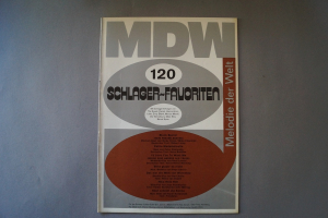 Melodie der Welt Schlager-Favoriten Heft 120 Notenheft
