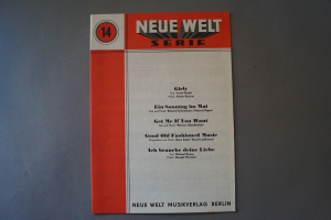 Neue Welt Serie Heft 14 Notenheft