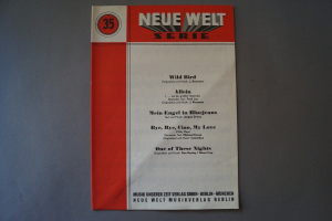 Neue Welt Serie Heft 35 Notenheft