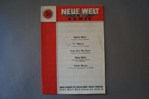Neue Welt Serie Heft 36 Notenheft