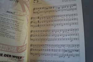 Vom 11.11. bis Aschermittwoch Heft 29 Notenheft