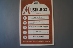 Musik-Box Heft 281 Notenheft