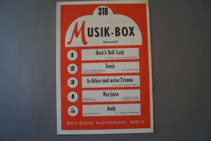Musik-Box Heft 318 Notenheft