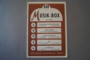 Musik-Box Heft 331 Notenheft