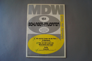 Melodie der Welt Schlager-Favoriten Heft 151 Notenheft