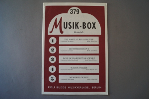 Musik-Box Heft 379 Notenheft