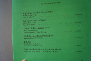 Oldies Standards Evergreens Heft 17 Notenheft