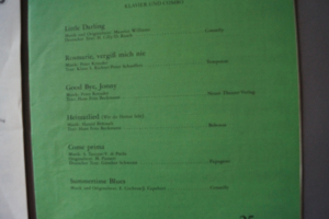 Oldies Standards Evergreens Heft 25 plus Beiheft C-Stimme Notenheft